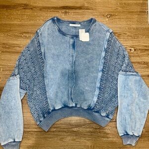 Altar'd State Light Blue Women's Sweater